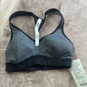 Women's Gray Sports Bra